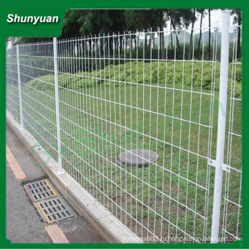 Зеленый RAL 6005 и оранжевый RAL 2009 pvc fence